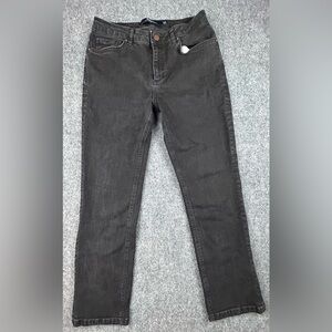 Boden Women’s Black Straight Leg Jeans Size 8P